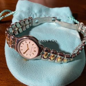 TIFFANY Stainless Steel 18K yellow gold